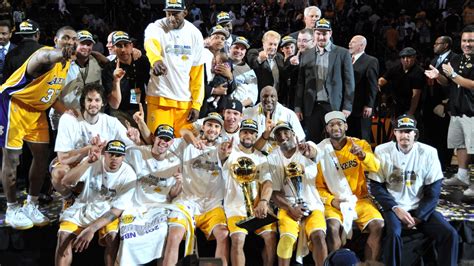 los angeles lakers nba championships 2010